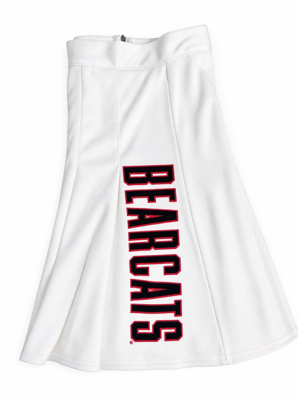 New Women’s White Bearcats Graphic Flared Skirt